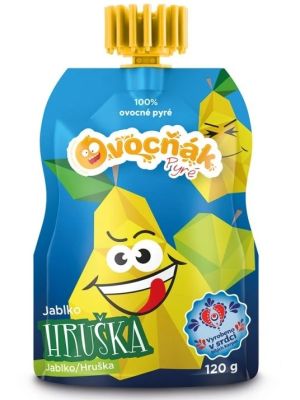 Ovocňák Ovocné pyré hruška 120g