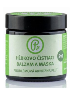 Panakeia Hĺbkový čistiaci balzam a maska 2v1 - aknózna pleť 60ml