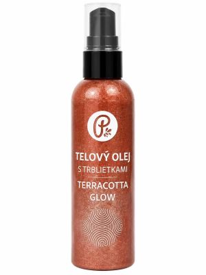 Panakeia Telový olej s trblietkami Terracotta Glow 100ml
