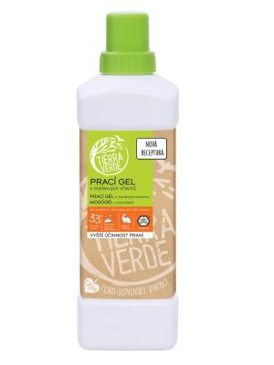 Tierra Verde prací gél s BIO pomarančovou silicou - fľaša 1L