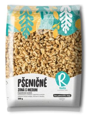 Ravita Pšeničné zrná s medom 200g