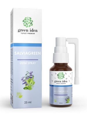 Topvet Green Idea Salviagreen ústny spray 25ml