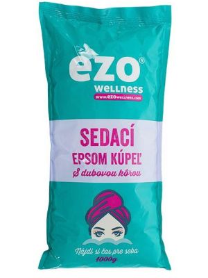 Ezo Wellness Sedací Epsom kúpeľ s dubovou kôrou 1000g