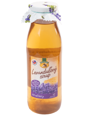 Natur Products Levanduľový sirup s medom 500ml