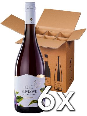 Slivkové víno Miluron 0,75l | 6ks v kartóne