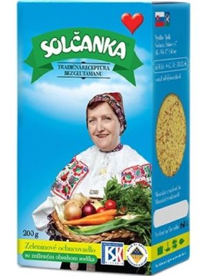 Solčanka Zeleninové ochucovadlo so zníženým obsahom sodíka 200g