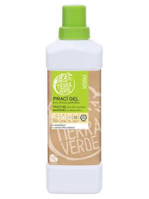 Tierra Verde Prací gél pre citlivú pokožku - fľaša 1L