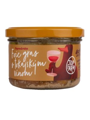 Top-farm Foie gras s tokajským vínom 150g