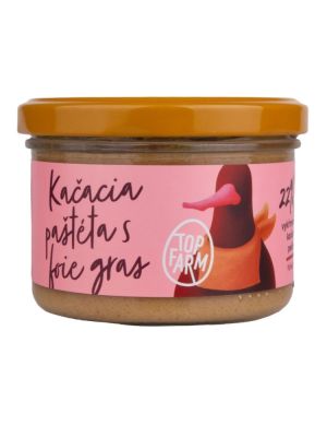 Top-farm Kačacia paštéta s foie gras 150g