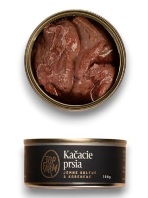 Top-farm Kačacie prsia jemne solené a korenené 100g
