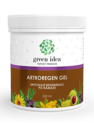Topvet Green Idea Artroregen masážny gel - pri bolestiach kĺbov 250ml