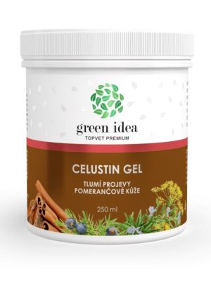 Topvet Green Idea Celustin masážny gel proti celulitíde 250ml