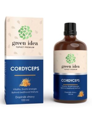 Topvet Green Idea Cordyceps bezliehová tinktúra 100ml