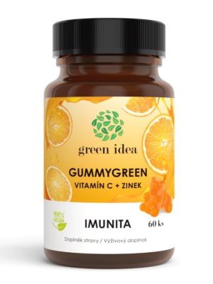 Topvet Green Idea GummyGreen Vitamín C + Zinok 60 ks