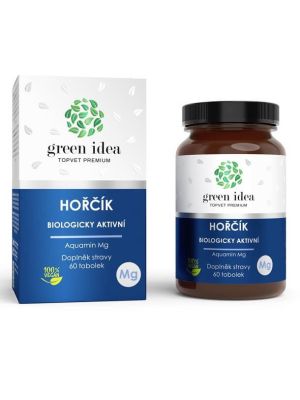 Topvet Green Idea Horčík aquamin 60 kapsúl
