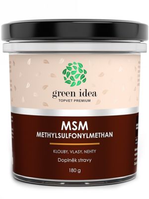 Topvet Green Idea MSM Methylsulfonylmethan 180g