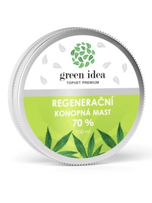 Topvet Green Idea Regeneračná konopná masť 70% - 100ml
