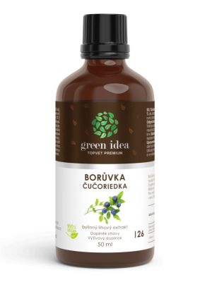 Topvet Green Idea Čučoriedka tinktúra 50ml