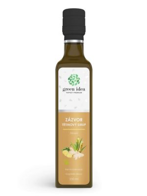 Topvet Green Idea Zázvor trstinový sirup 250ml