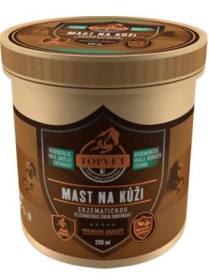 Topvet Masť na ekzematickú kožu pre kone 250ml