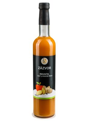Valach Zázvor Imunita ovocná šťava 100% 500ml