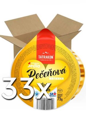 Tatrakon Pečeňová nátierka Zlatá rada 75g | 33ks v kartóne