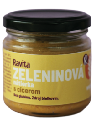 Ravita Zeleninová nátierka s cícerom 160g