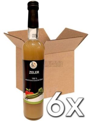 Valach Zeleninovo-ovocná zelerová šťava 100% 500ml | 6ks v kartóne