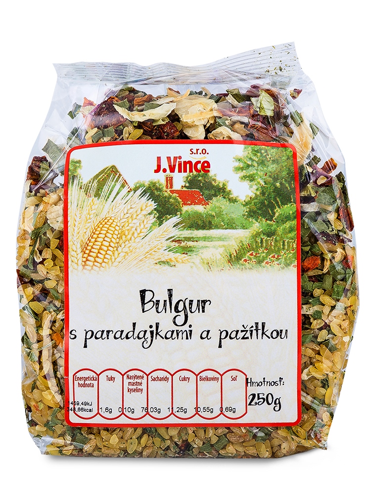 J. Vince Bulgur s paradajkami a pažítkou 250g
