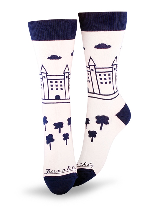 Fusakle ponožky Bratislava hrad 