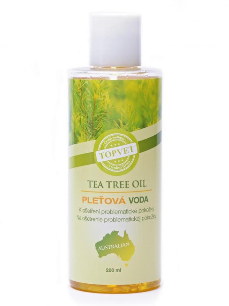 Topvet Tea tree oil Pleťová voda 200ml