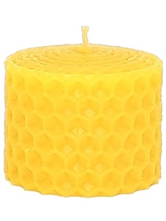 Sviečka včelí vosk žltá 33mm/40mm