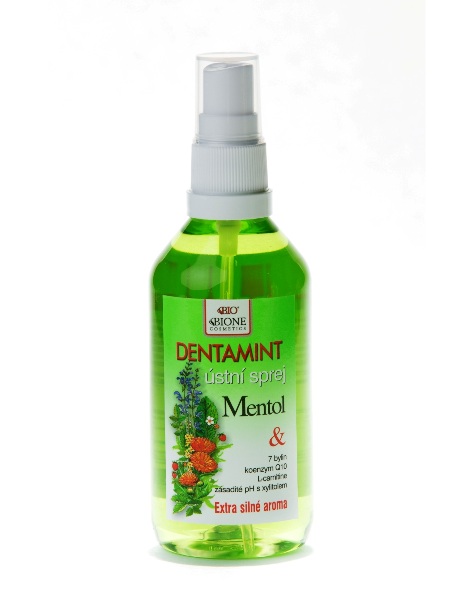 Bione Cosmetics - Ústny sprej Mentol 115ml