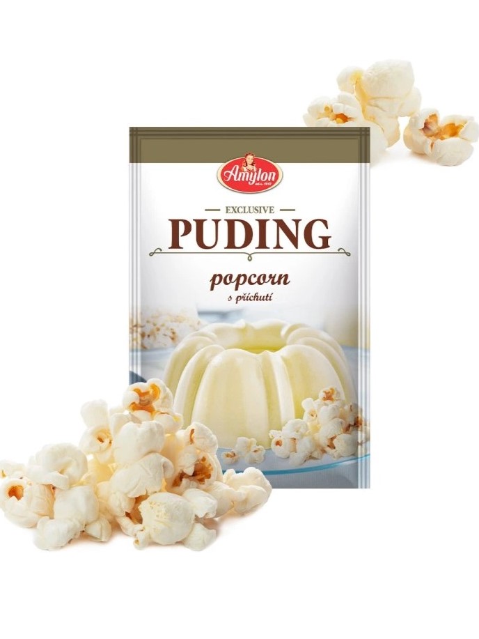 Amylon Exclusive Puding s príchuťou POPCORN 40g