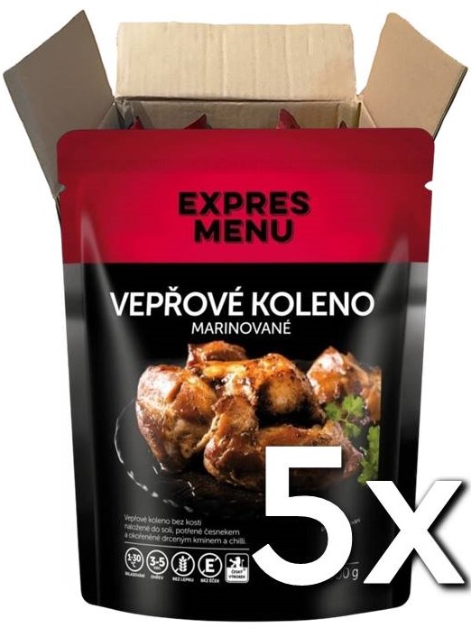 Expres menu Marinované bravčové koleno 2 porcie 500g | 5ks v kartóne