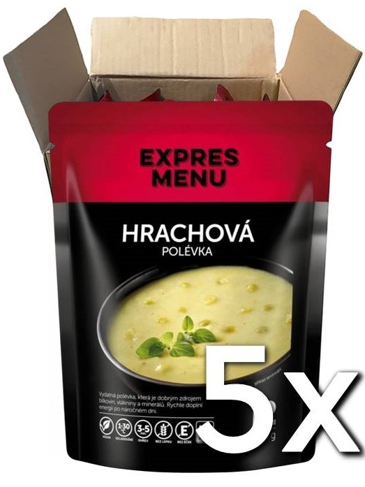 Expres menu Hrachová polievka 2 porcie 600g | 5ks v kartóne