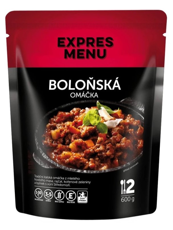 Expres menu Bolonská omáčka 2 porcie 600g