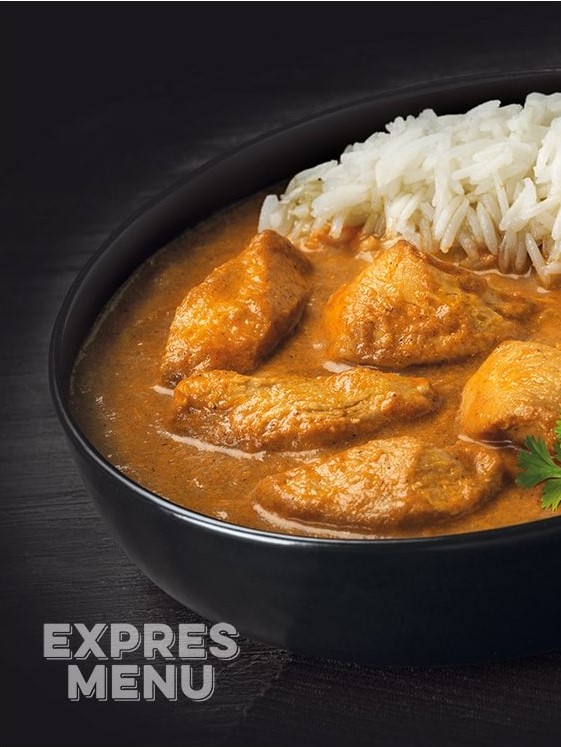 Expres menu Butter chicken s basmati ryžou 1 porcia 500g | 4ks v kartóne