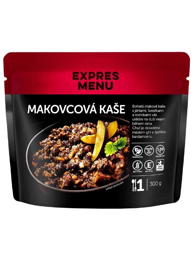 Expres menu Maková kaša 1 porcia 300g