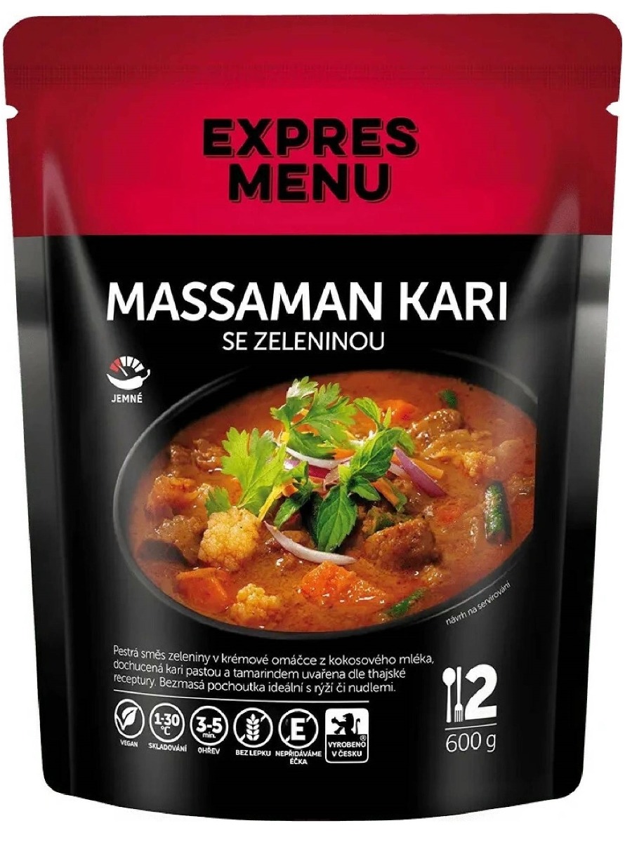 Expres menu Massaman karí so zeleninou 2P 600g