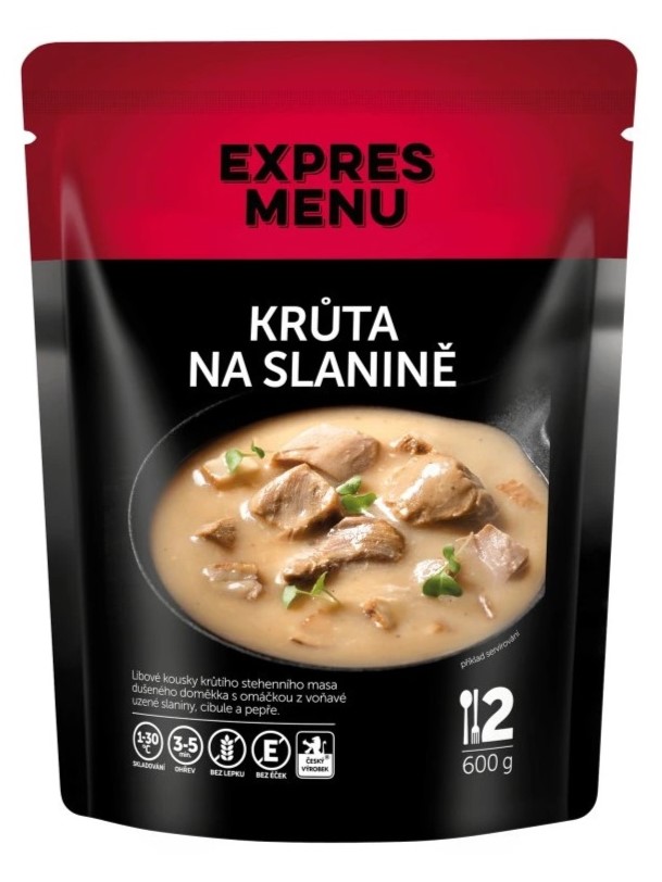 Expres menu Morka na slanine 2 porcie 600g