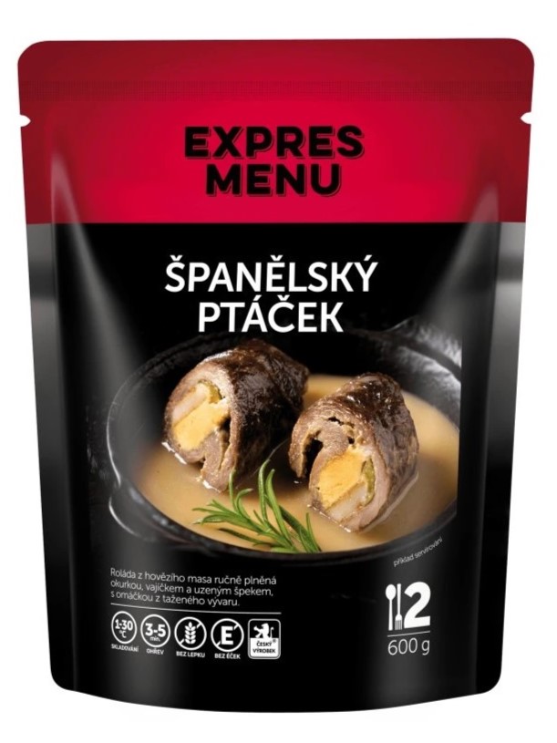 Expres menu Španielsky vtáčik 2 porcie 600g