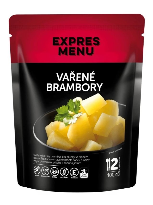 Expres menu Varené zemiaky 2 porcie 400g
