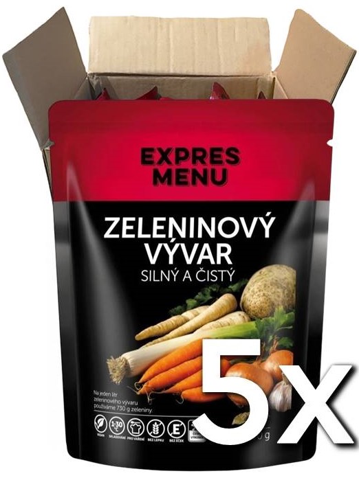 Expres menu Zeleninový vývar 2P 500g | 5ks v kartóne