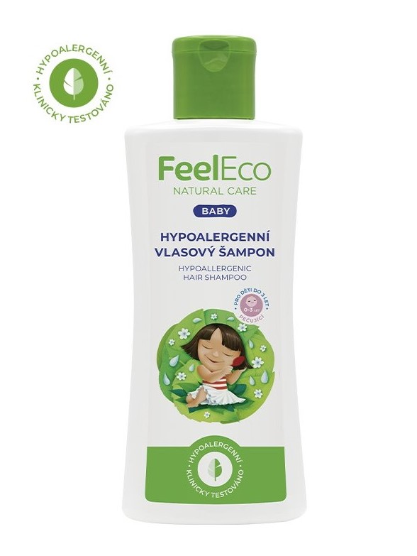 FeelEco Baby Hypoalergénny vlasový šampón 200ml