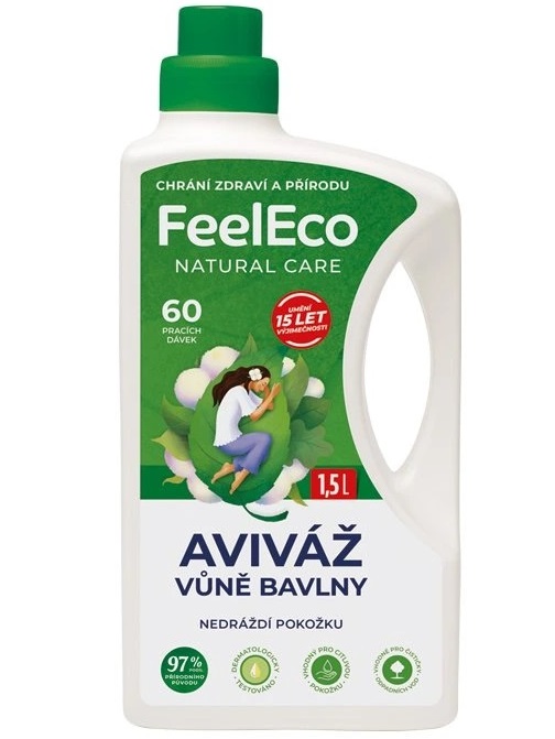 FeelEco Aviváž s vôňou bavlny 1,5l