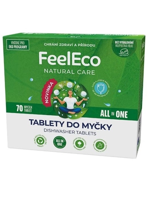FeelEco Tablety do umývačky All in One 70ks