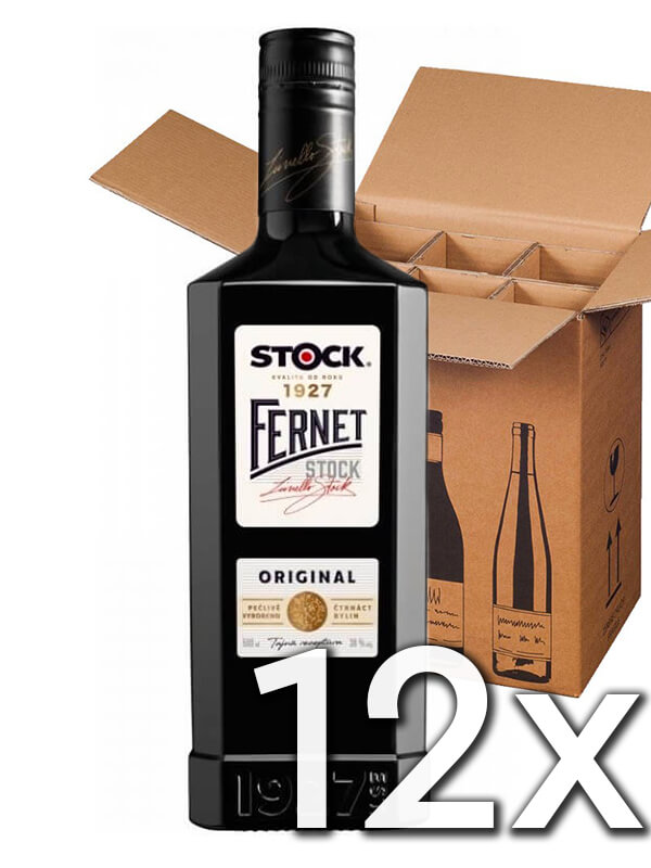 Fernet Stock 38% 0,5L | 12ks v kartóne