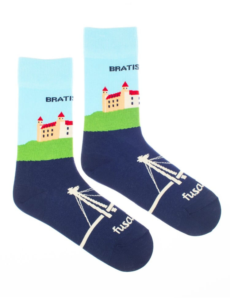 Fusakle ponožky Bratislavský hrad M 39-42