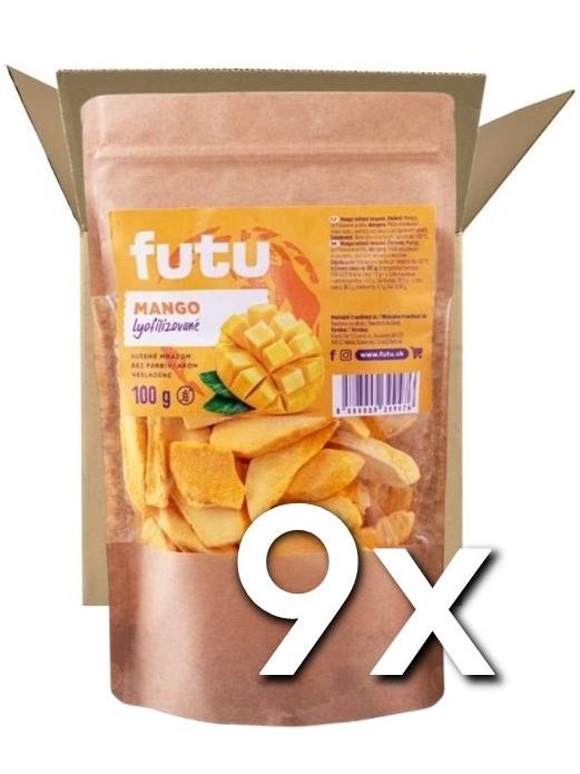 Futu Mango lyofilizované 100g | 9ks v kartóne